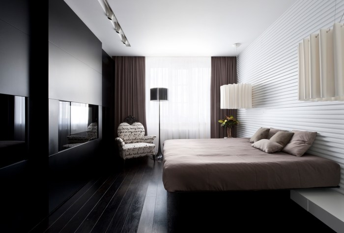 Classy Modern Small Bedroom Decor:  Maximize Space & Style