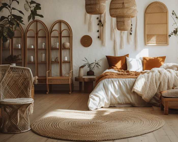 Boho bedroom tropical bungalow bohemian colorful decor style dreams may apartmenttherapy article gypsy bedrooms