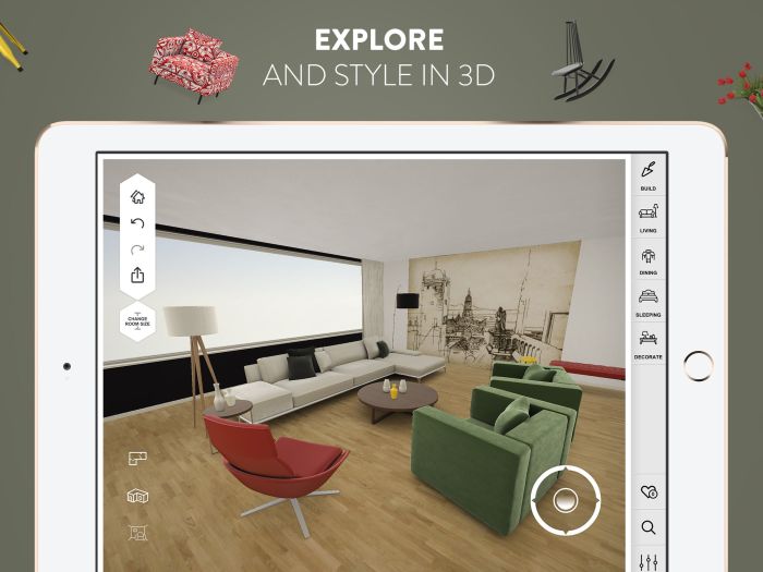 Apps for interior home design