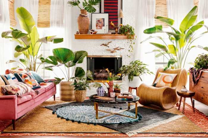 Boho small room decor