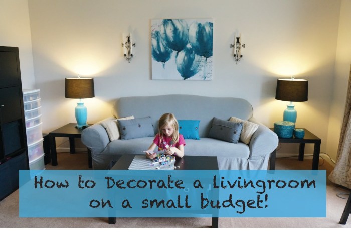 Budget diy small room decor